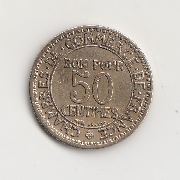  50 Centimes Frankreich 1925 (N010)   