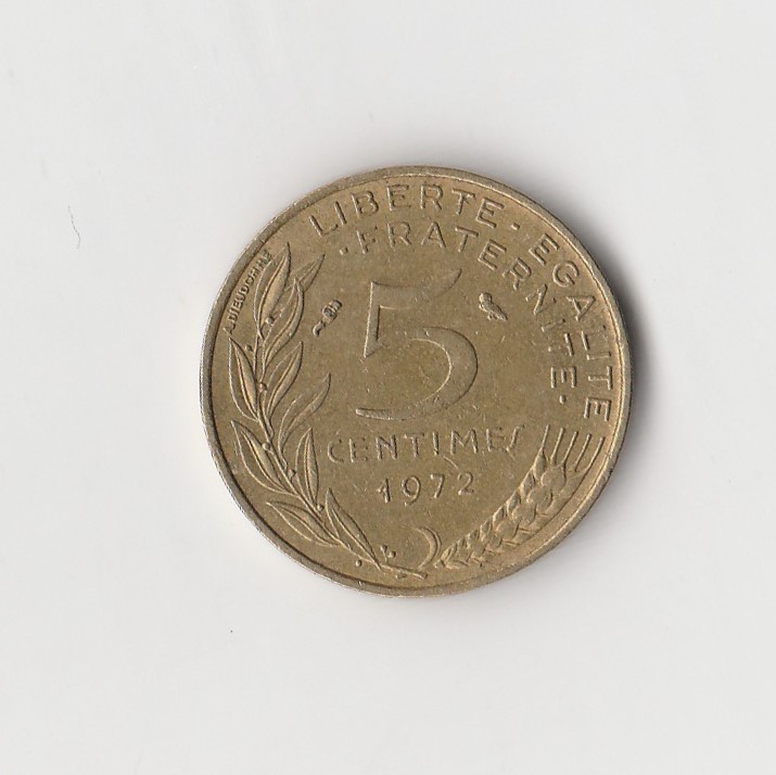  5 Centimes Frankreich 1972 (N011)   