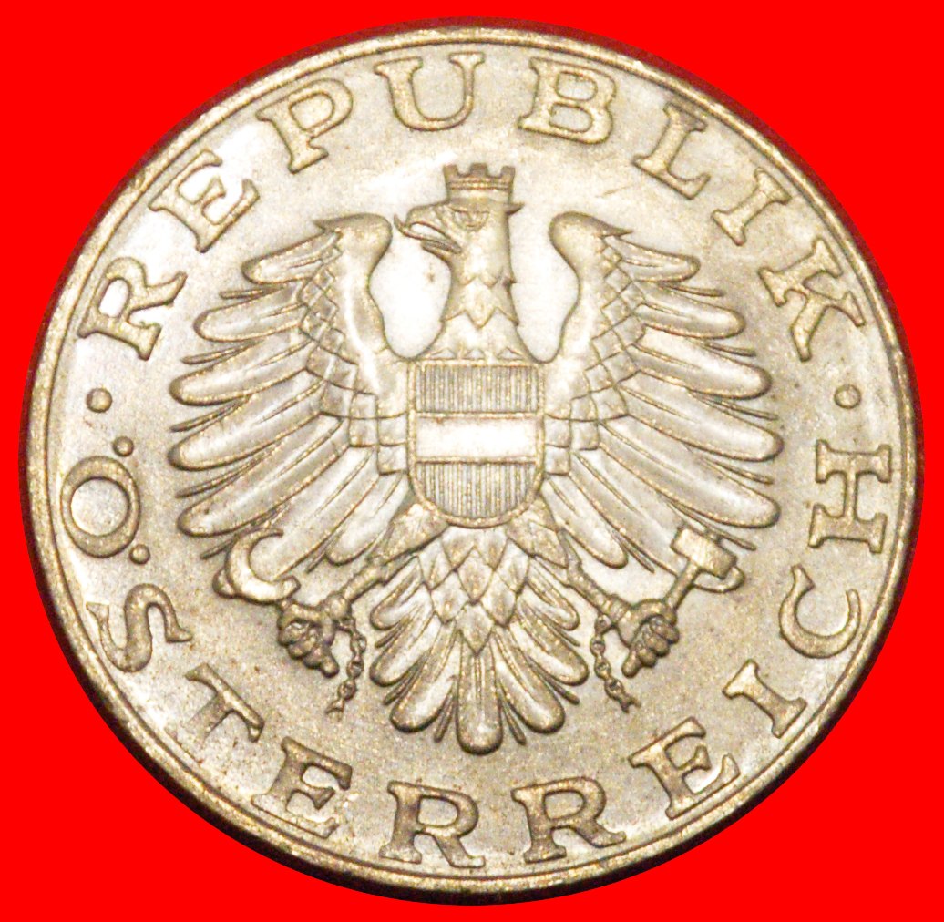  * HAMMER AND SICKLE (1974-2001): AUSTRIA★10 SHILLINGS 1976 UNC MINT LUSTRE ★ LOW START ★ NO RESERVE!   