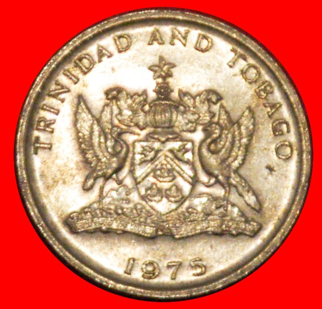  * GROSSBRITANNIEN (1974-1976): TRINIDAD UND TOBAGO ★ 10 CENT 1975 SCHIFFE!★OHNE VORBEHALT   