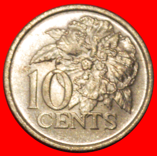 * GROSSBRITANNIEN (1976-2017): TRINIDAD UND TOBAGO ★ 10 CENT 1980 SCHIFFE!★OHNE VORBEHALT