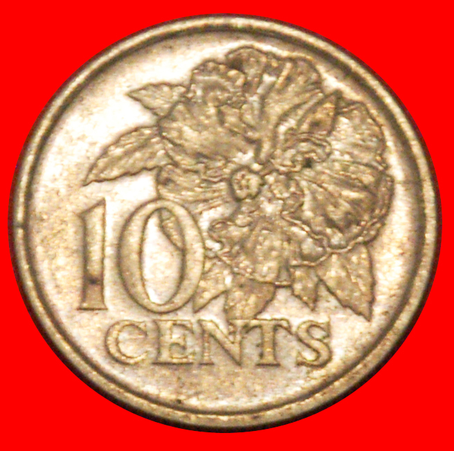 * GROSSBRITANNIEN (1976-2017): TRINIDAD UND TOBAGO ★ 10 CENT 1990 SCHIFFE!★OHNE VORBEHALT