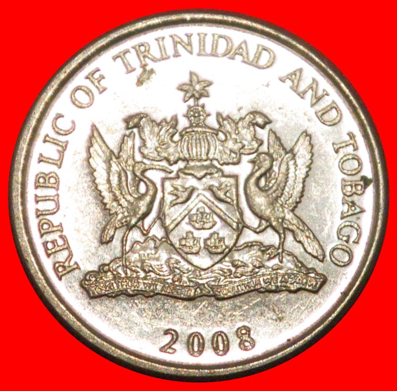  * GROSSBRITANNIEN (1976-2017): TRINIDAD UND TOBAGO ★ 25 CENT 2008 SCHIFFE!★OHNE VORBEHALT   