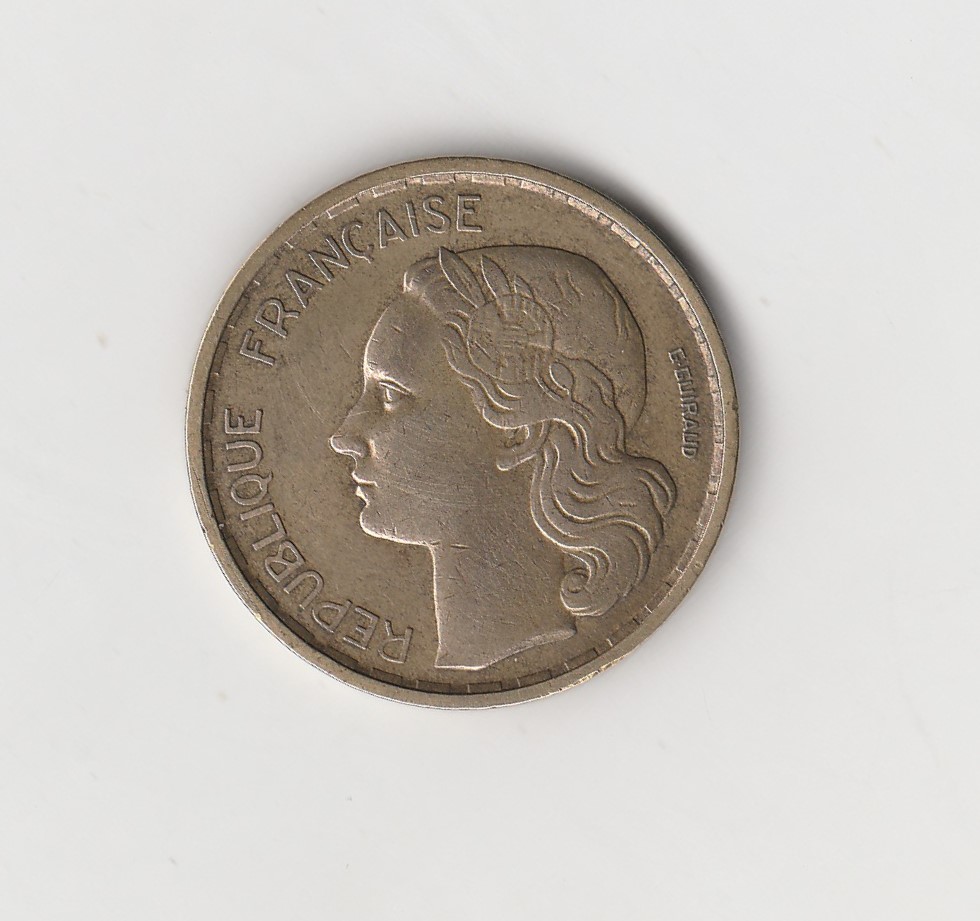  20 Francs Frankreich 1950  B   einzeilig   (N015)   