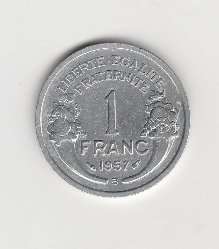 1 Francs Frankreich 1957  B   (N019)   