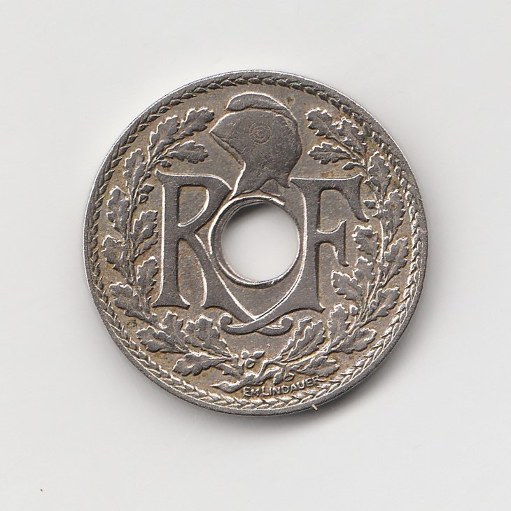  10 Centimes Frankreich 1927 (N025)   