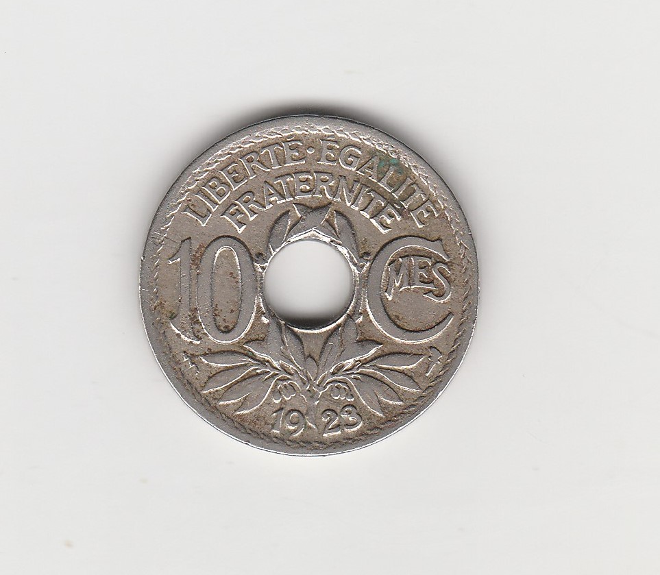  10 Centimes Frankreich 1923 (N028)   