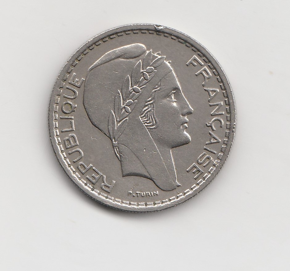  10 Francs Frankreich 1949   (N029)   