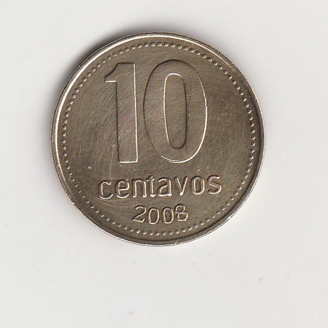  10 Centavos Argentinien 2008 (N038)   