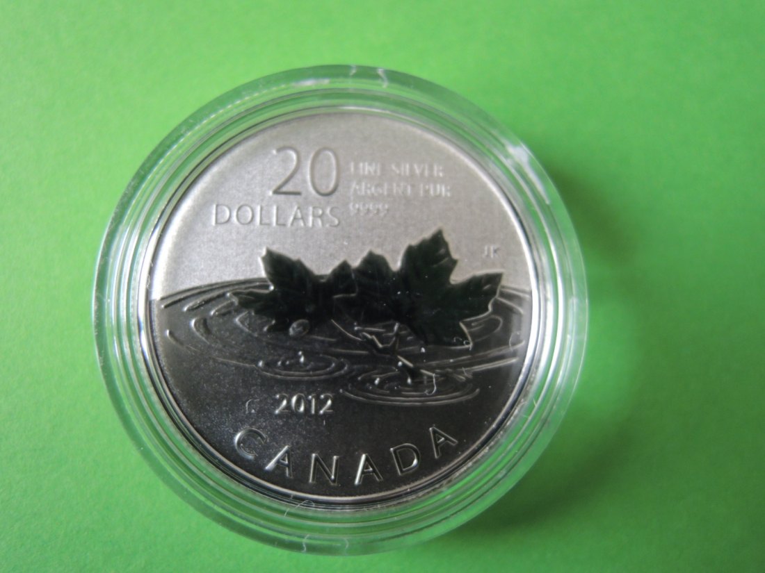  1 Ex.-CANADA 20 Dollar-Silber - 2012 - „FAREWELL TO THE PENNY“ mit Zertifikat   