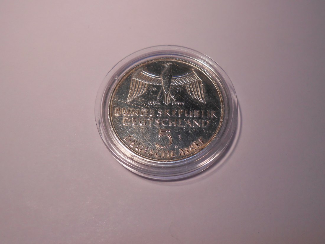  Deutschland Silber  5 DM 1971 G   100. Jahrestag der Reichsgründung   