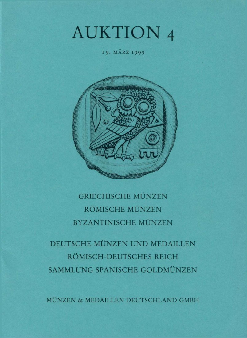  M & M GMBH Weil am Rhein 04 (1999) Antike bis zur Neuzeit ua. Sammlung Spanische Goldmünzen   