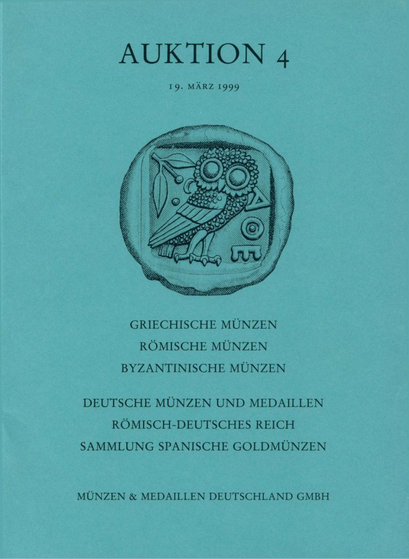  M & M GMBH Weil am Rhein 04 (1999) Antike bis zur Neuzeit ua. Sammlung Spanische Goldmünzen   