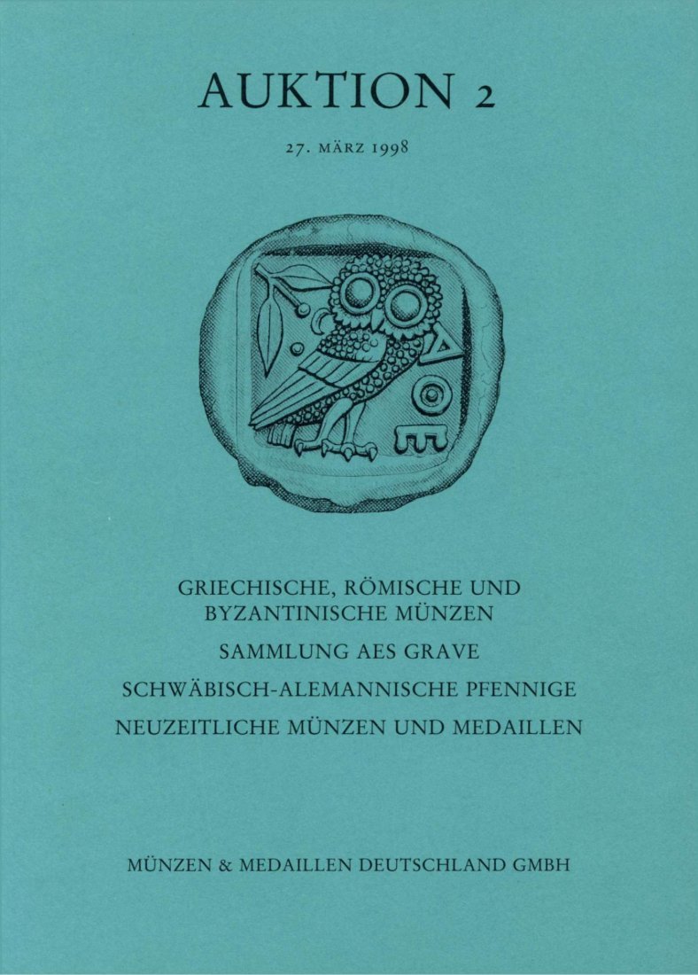  M & M GMBH Weil am Rhein 02 (1998) Sammlung Aes GRAVE (Schwergeld) ,Schwäbisch Alemannische Pfennige   
