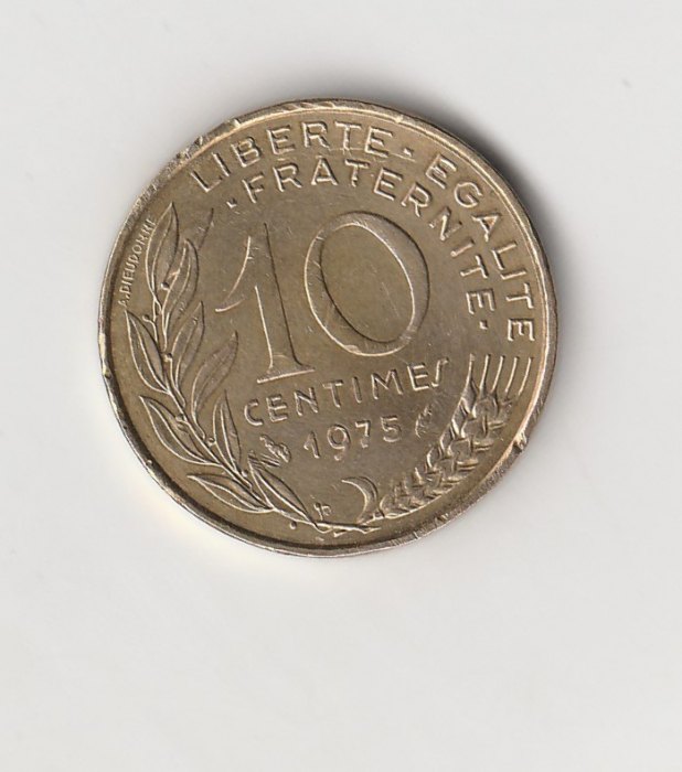  10 Centimes Frankreich 1975 (N064)   