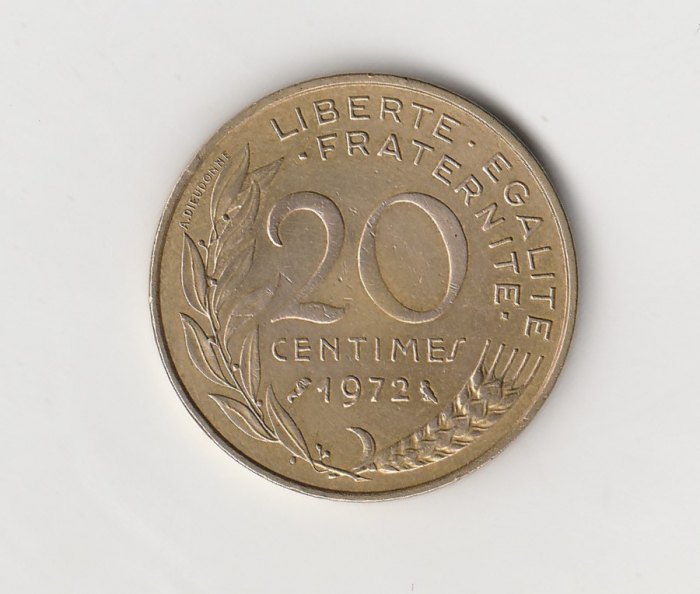  20 Centimes Frankreich 1972 (N069)   