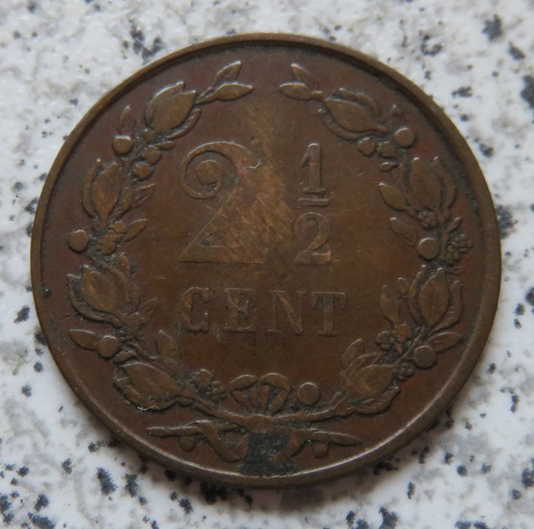  Niederlande 2,5 Cent 1881 / 2 1/2 Cent 1881   