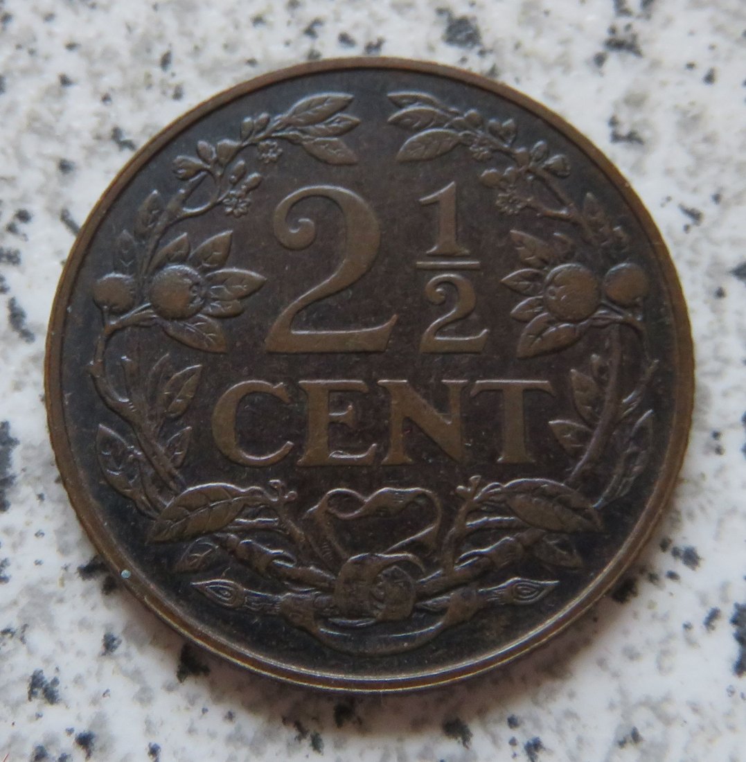  Niederlande 2,5 Cent 1929 / 2 1/2 Cent 1929   