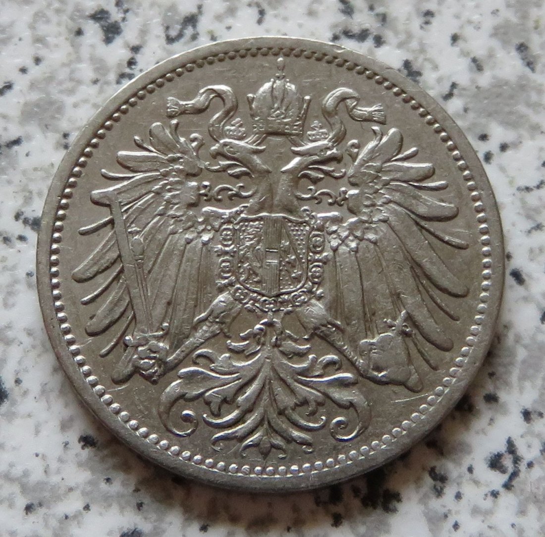  Österreich K & K 20 Heller 1911   
