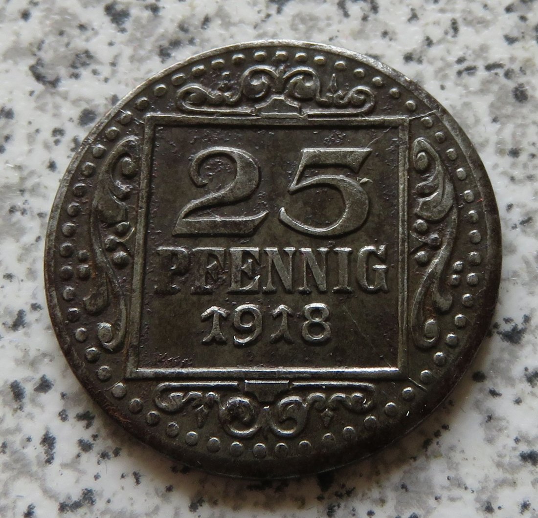  Münster 25 Pfennig 1918   