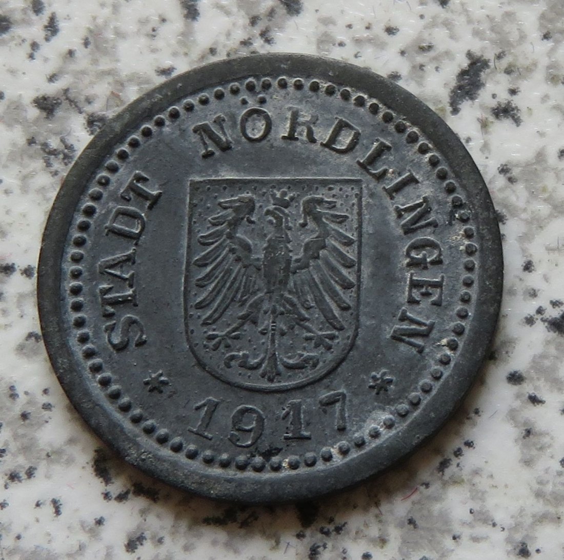  Nördlingen 5 Pfennig 1917   