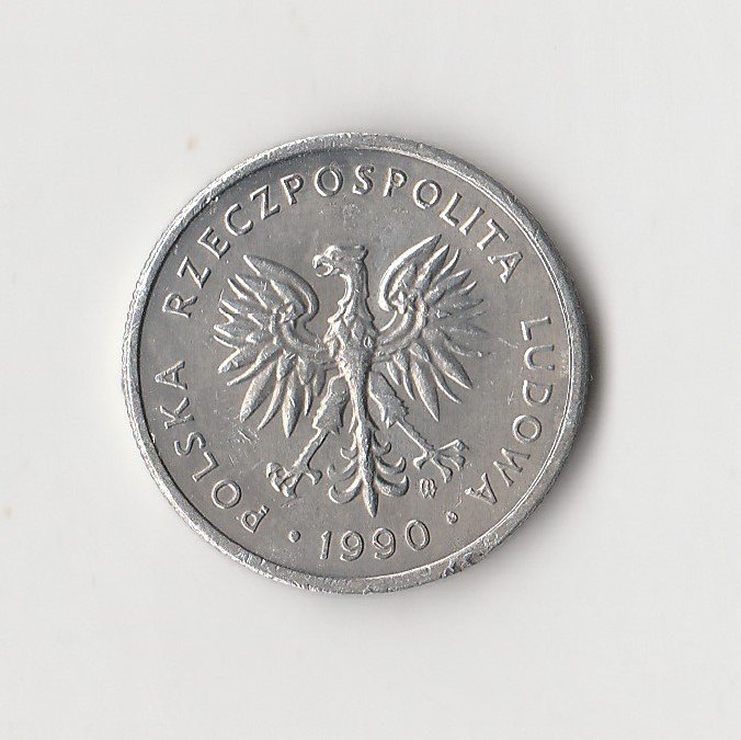  2 Zloty Polen 1990 (N073)   