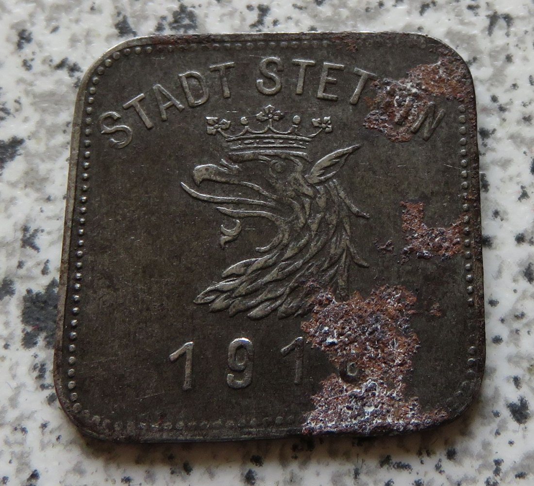  Stettin 50 Pfennig 1918   