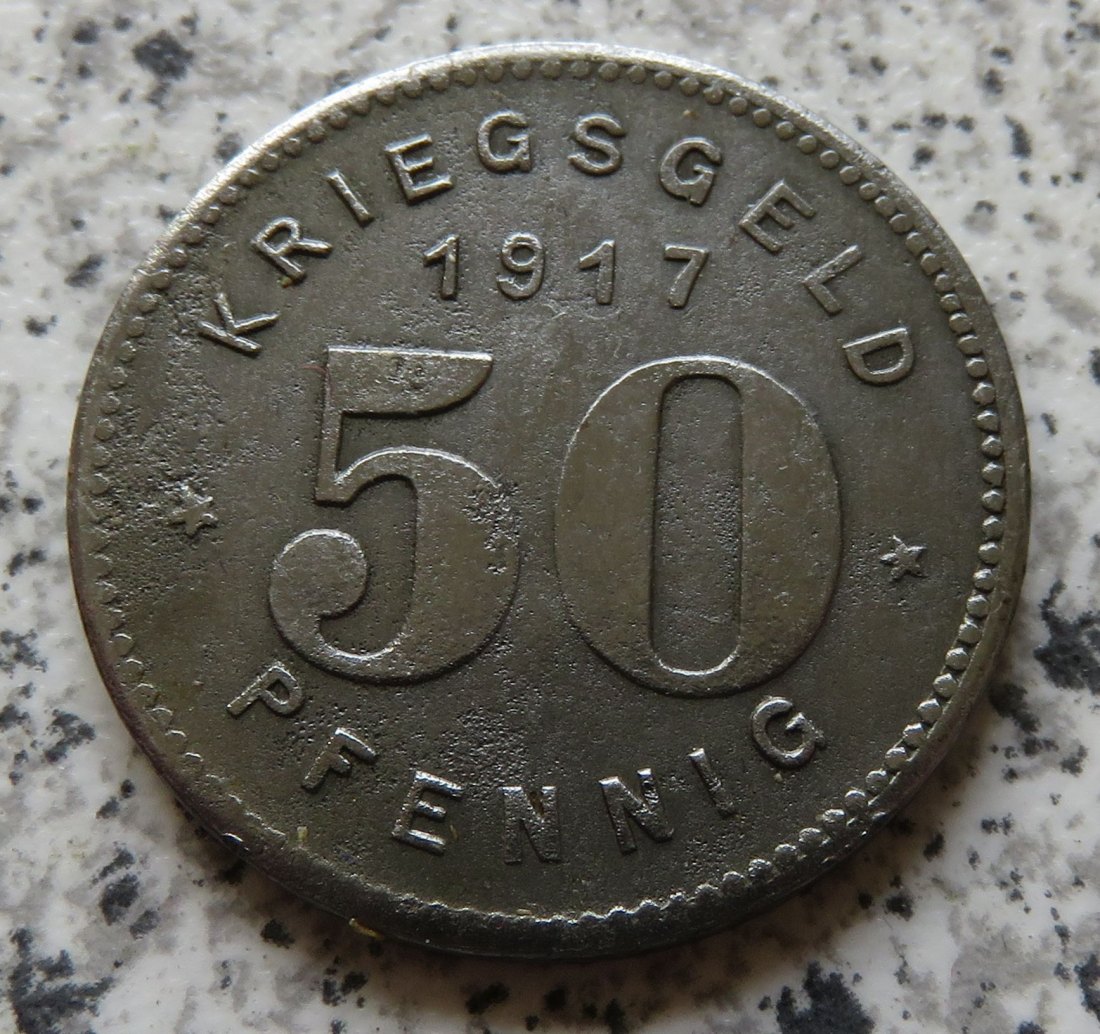  Bottrop 50 Pfennig 1917   