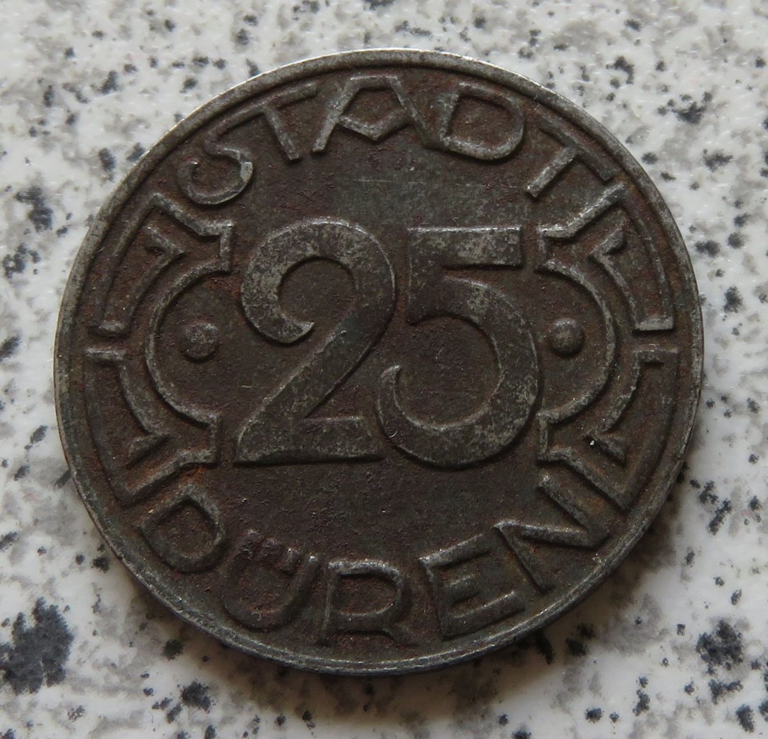  Düren 25 Pfennig 1919   