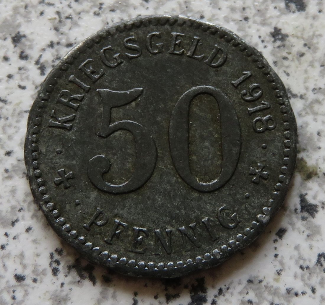  Hagen 50 Pfennig 1918   