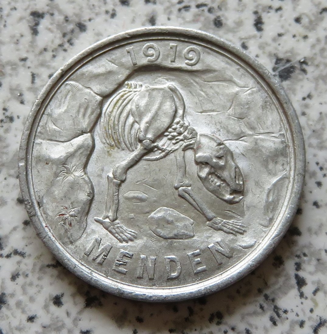 Menden 50 Pfennig 1920   