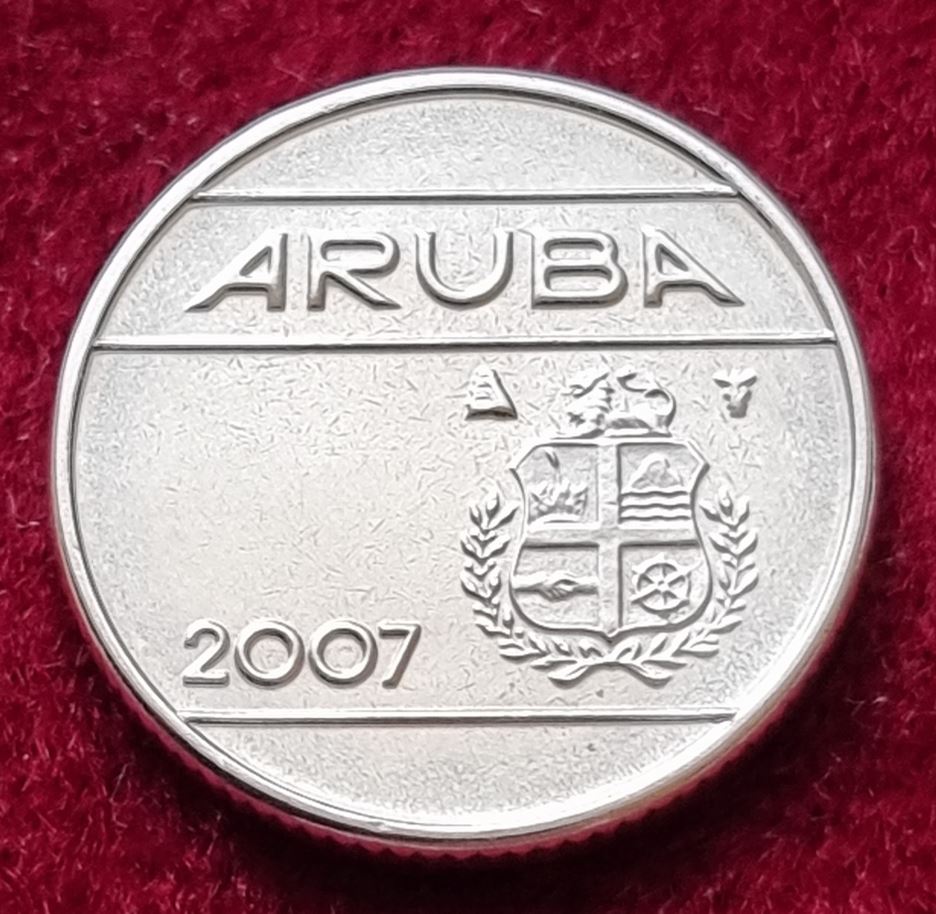  11863(11) 10 Cents (Aruba) 2007 in UNC- .......................................... von Berlin_coins   