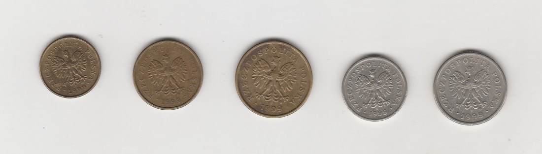  Polen 1,2,5,10 und 20 Croszy 1999 (N082)   