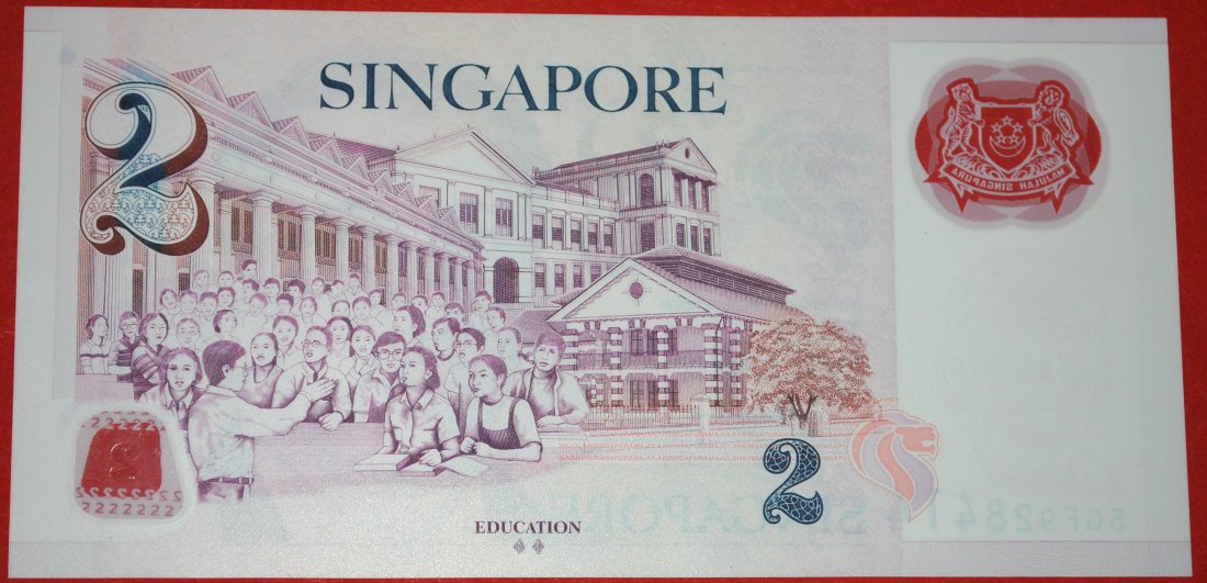 * YUSOF ISHAK (1965-1970): SINGAPORE★2 DOLLARS (2015) TWO DIAMONDS 2006-2022★LOW START ★ NO RESERVE!