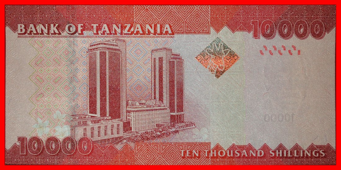  * GREAT BRITAIN (2010-2020): TANZANIA 10000! NUERERE 1922-1999★UNC★PUBLISHED★LOW START ★ NO RESERVE!   