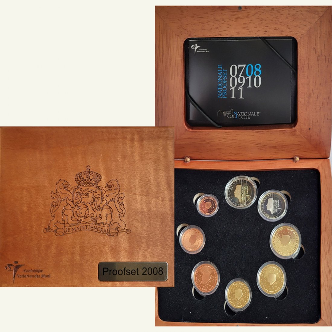  Offiz. Euro-KMS Niederlande *Nationale Collectie* 2008 *PP* nur 4.597 Stück!   