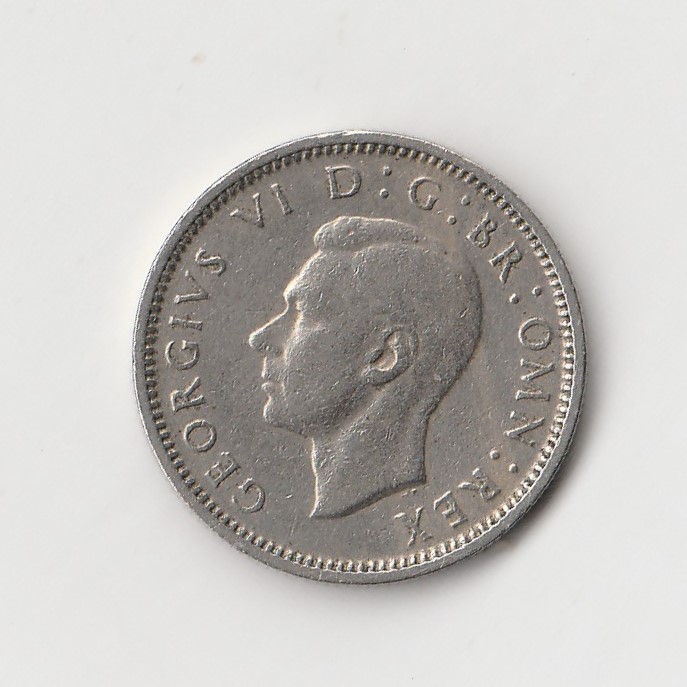  6 Pence Großbritannien 1947 (N097)   