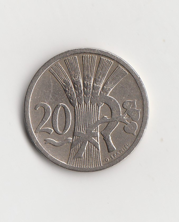 20 Heller Tschechoslowakei 1921 (N098)