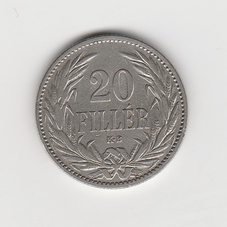  20 Filler Ungarn 1894 (N106)   