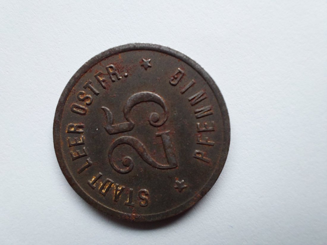  Kriegsgeld 1918, 25 Pfennig - Leer in Ostfriesland   