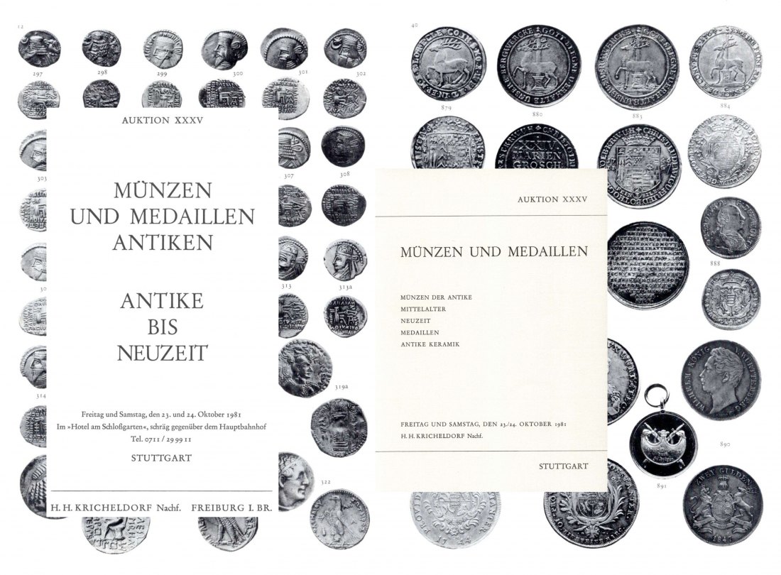  Kricheldorf (Freiburg) 35 1981 Römisches Imperium - Byzanz - Antike Keramik /Slg. Personenmedaillen   