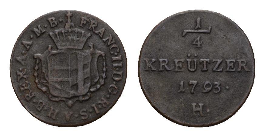  Österreich; Kleinmünze 1793   