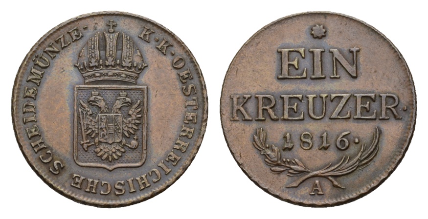  Österreich; Kleinmünze 1816   