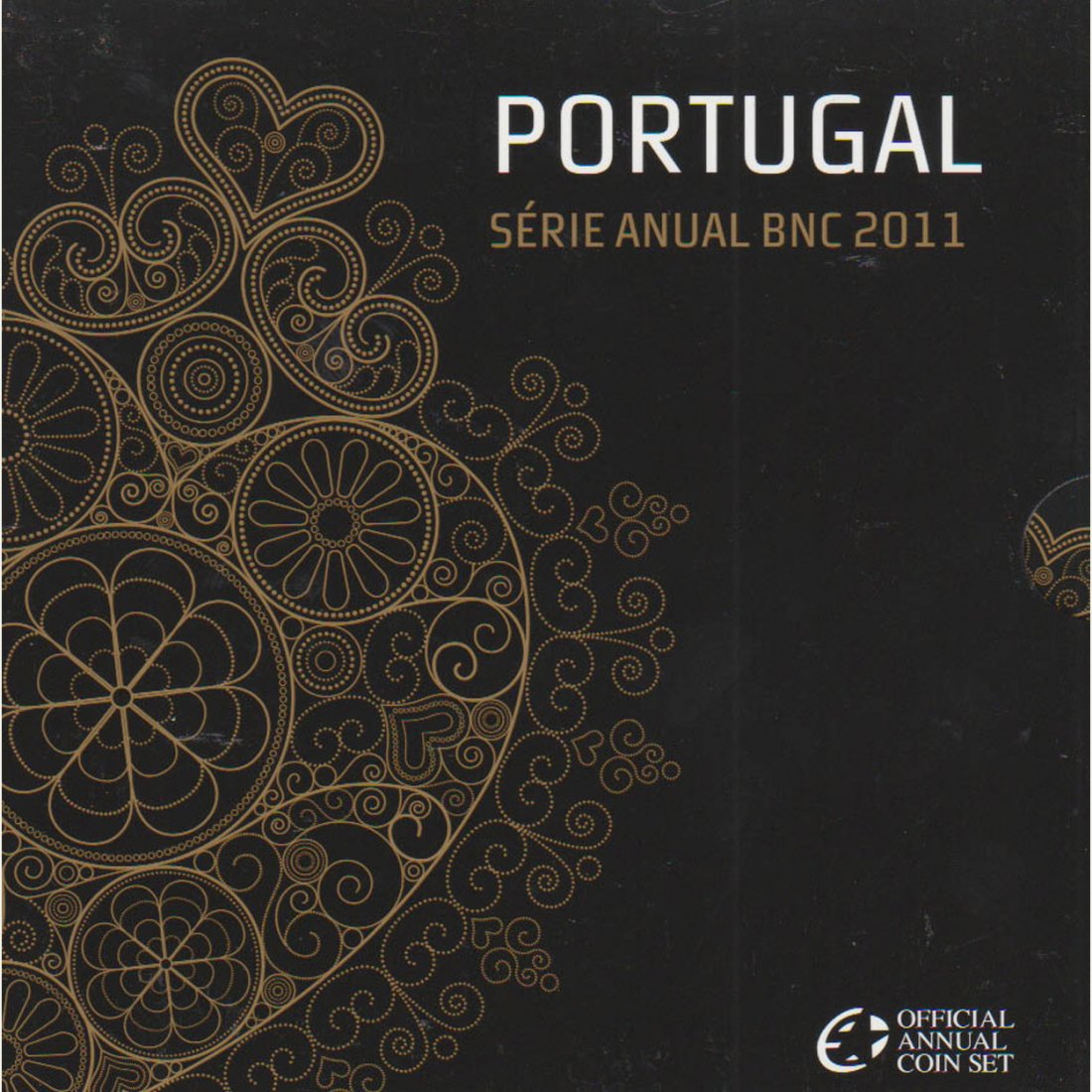  Offiz. KMS Portugal *Anual* 2011 3 Münzen nur in den offiz. Foldern max 20.000St!   