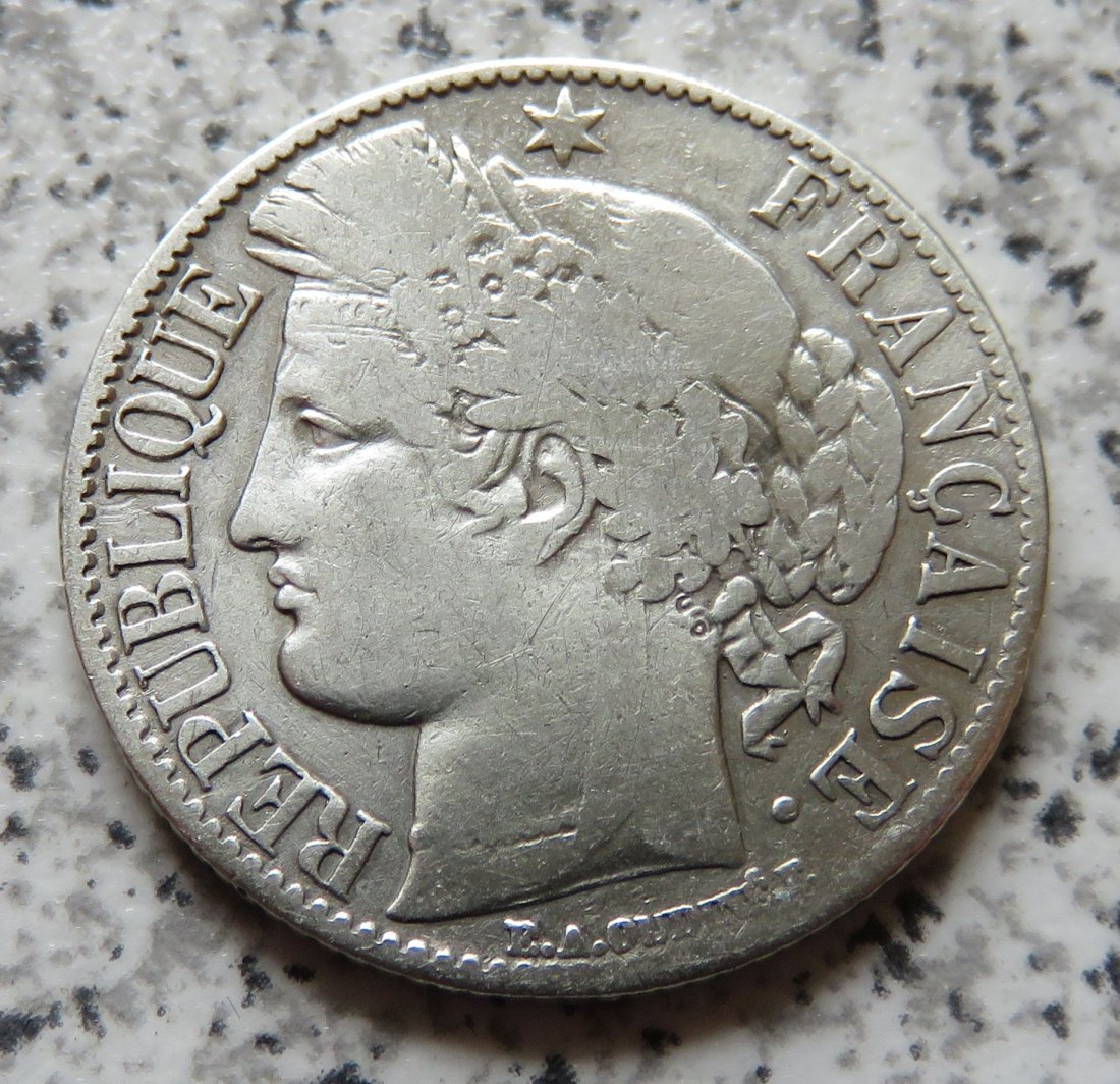  Frankreich 1 Franc 1888 A   