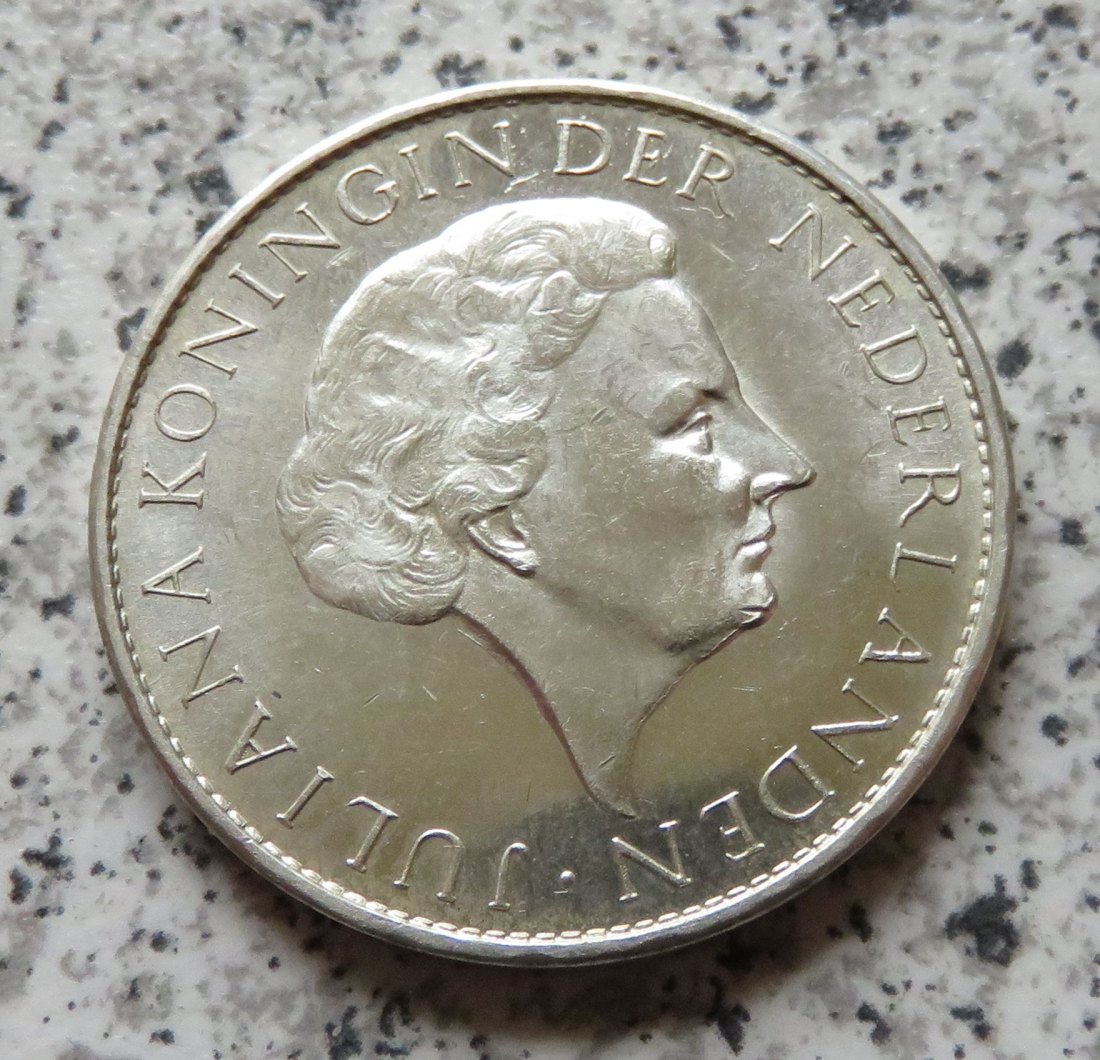  Suriname 1 Gulden 1962, eher selten   