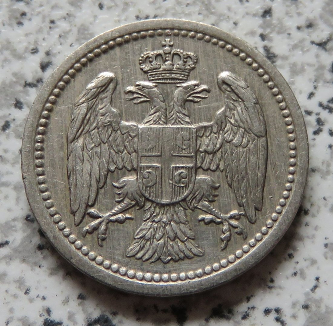  Serbien 10 Para 1912   