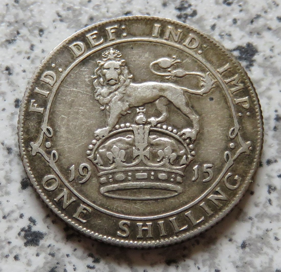  Großbritannien 1 Shilling 1915   