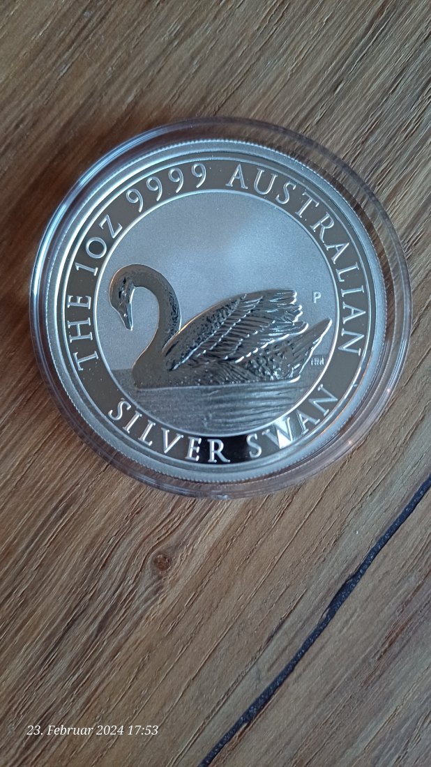  Australien 2017 Schwan Silber 1 oz   