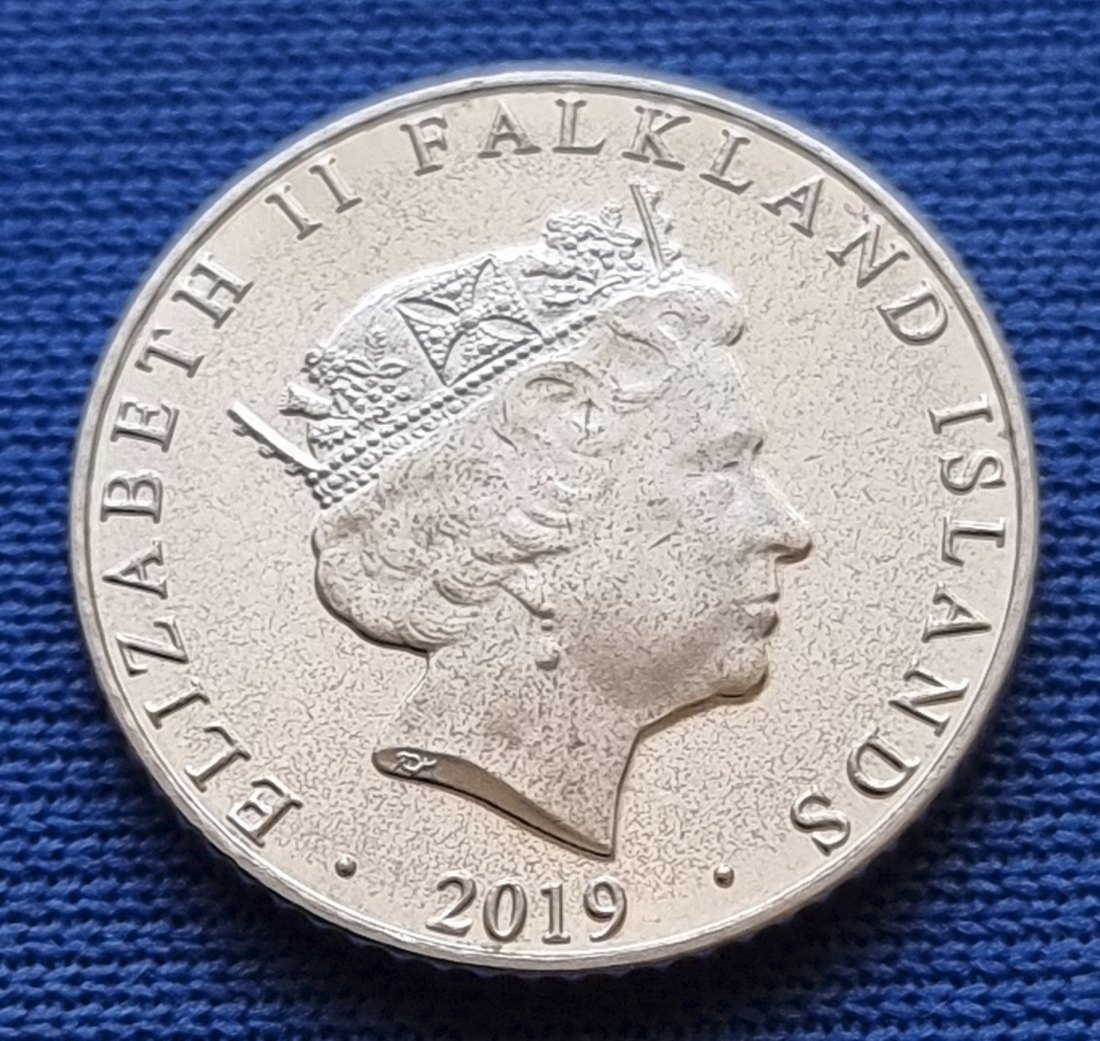  17052(6) 5 Pence (Falkland Inseln) 2019 in UNC ............................... von Berlin_coins   